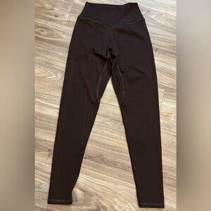 Kami Fitness Dark Brown Leggings‎ Size Small